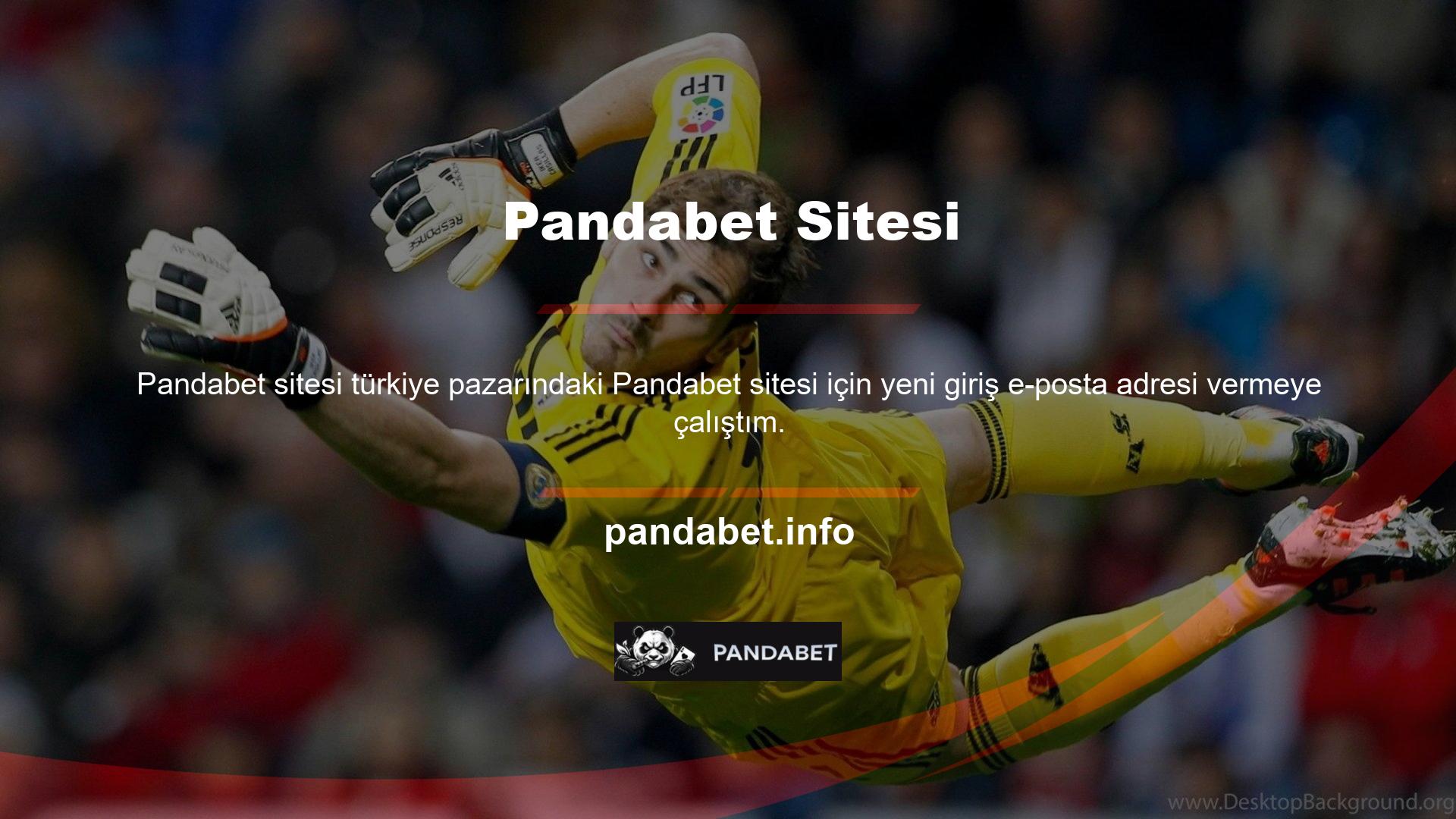 Pandabet, giriş bilgilerini olarak güncelledi ve artık erişilebilir durumda