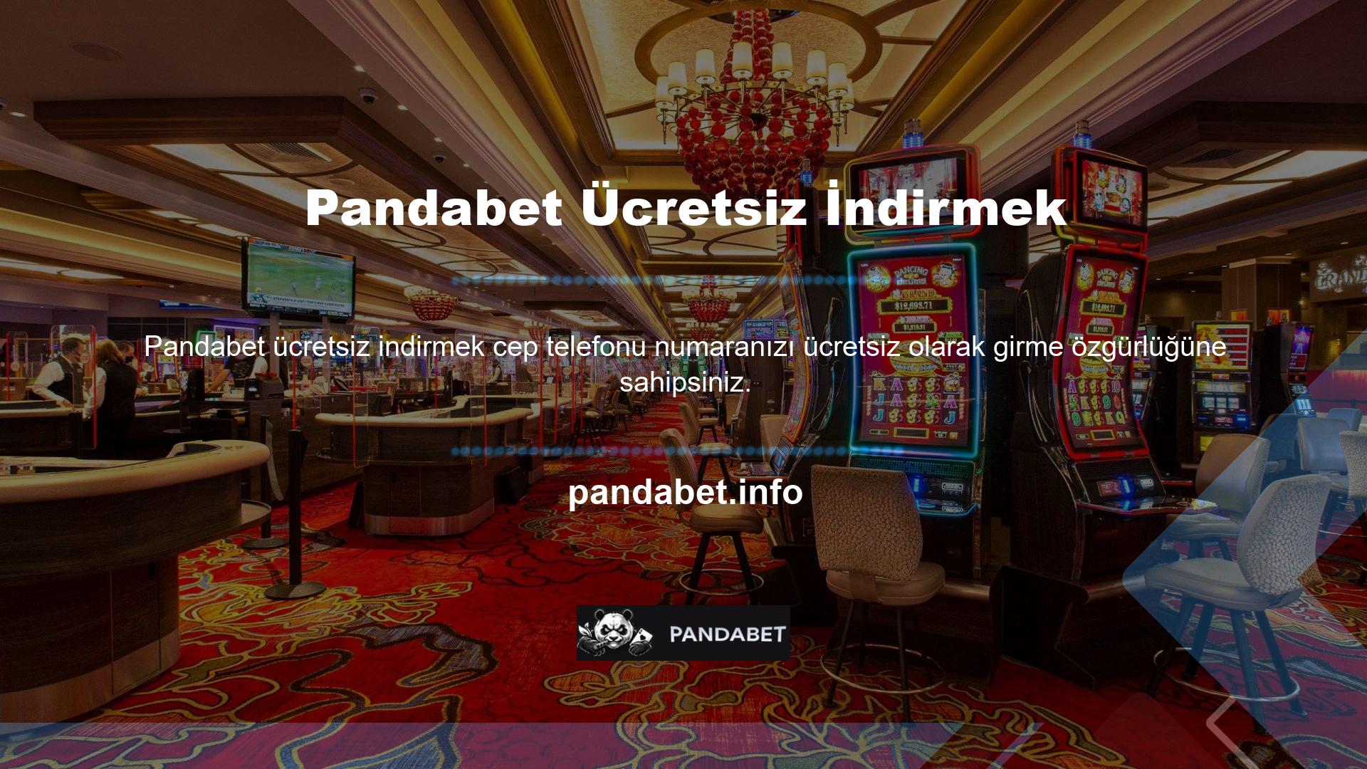 Üyelik ayrıca Pandabet TV sitesindeki maçları ücretsiz olarak canlı izlemenize de olanak tanır