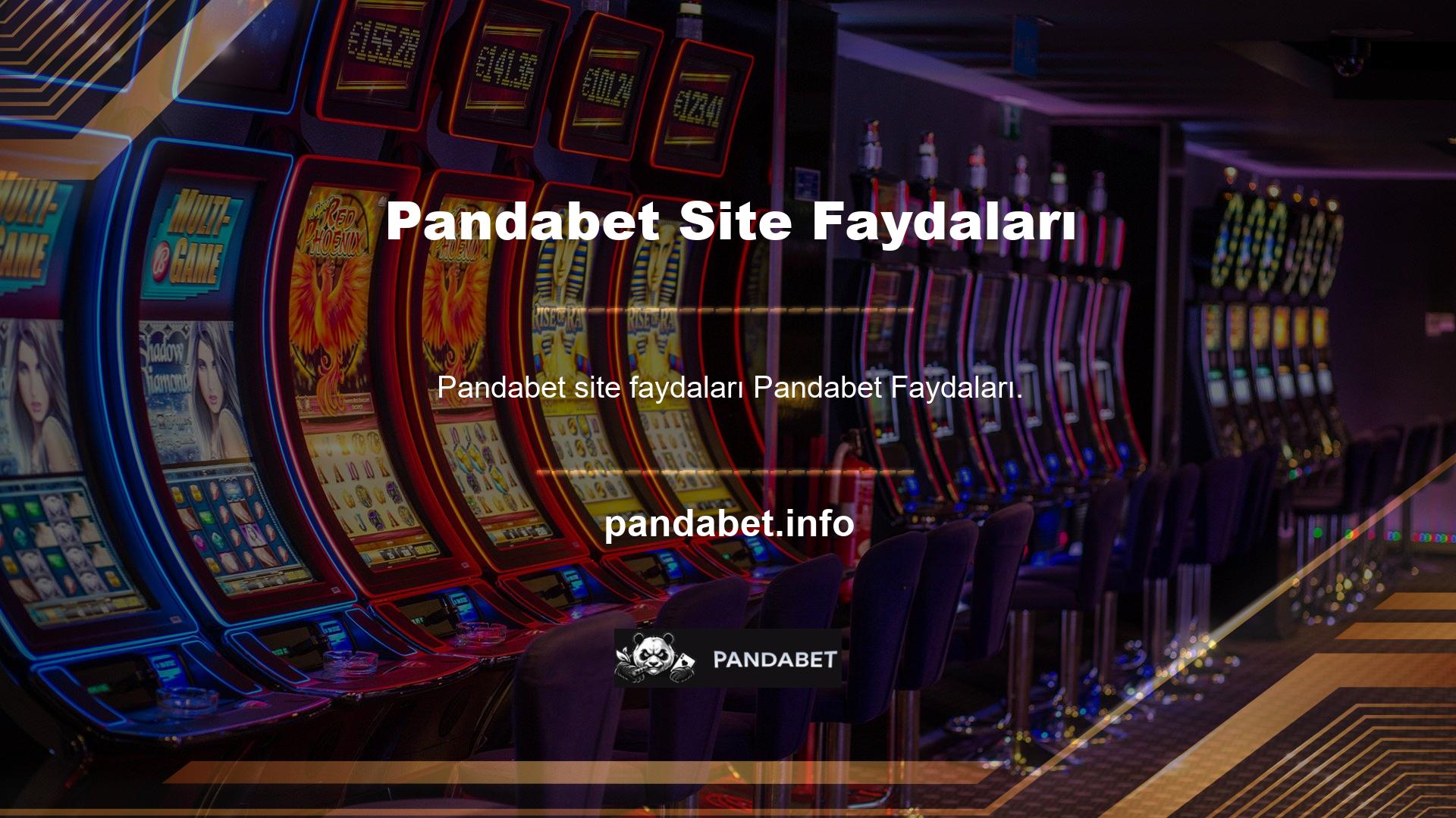 Pandabet web sitesi iyi bir altyapı sistemine sahiptir, böylece siteyi rahatsız etmeden her açıdan kolayca kullanabilirsiniz